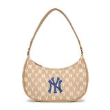  Túi Xách MLB Korea - MONOGRAM HOBO BAG NEW YORK YANKEES - 3ABQS012N-50BGD 