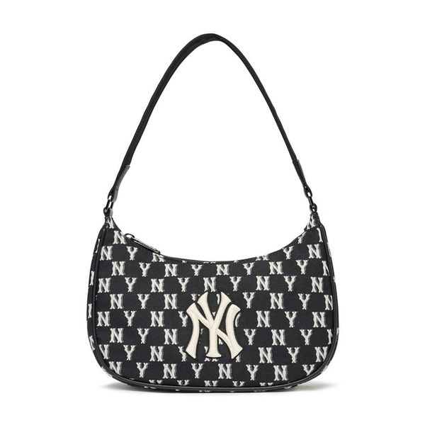  Túi Xách MLB Korea - MONOGRAM HOBO BAG NEW YORK YANKEES - 3ABQS012N-50BKS 