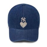  Nón MLB - Denim Heart Unstructured Blue - 3ACPH024N-50INS 