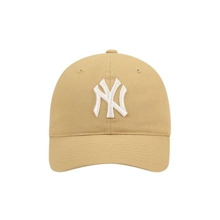  Nón MLB - Basic NY White Small Logo 