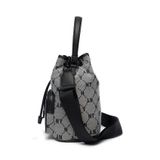  Túi Mlb Korea - MONOGRAM DIA JACQUARD BUCKET BAG - 3ABMS011N-50GRS 