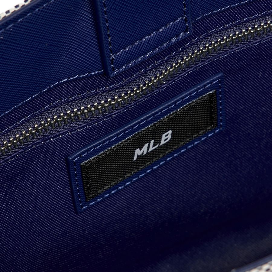  Túi MLB Korea - Big Diamond Monogram Jacquard Small Tote Bag LA Dodgers L.Navy - 3AORS013N-07NYL 