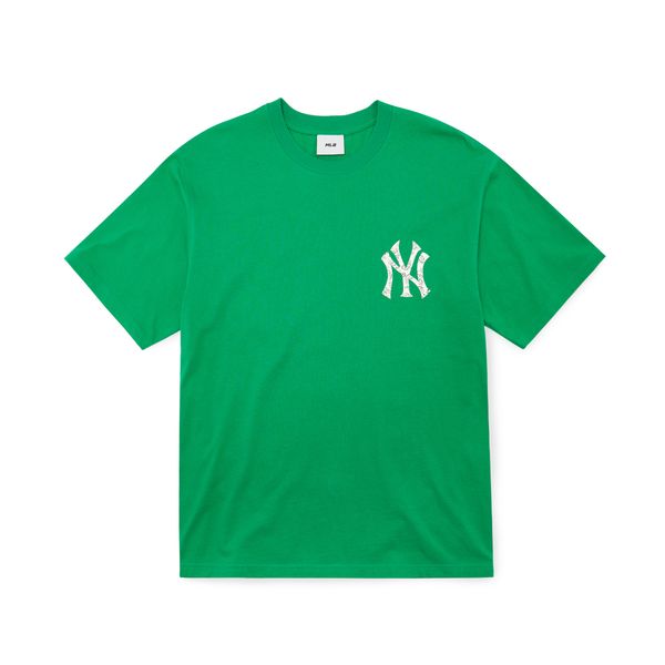  Áo thun MLB - PAISLEY MEGA LOGO T-SHIRT NEW YORK YANKEES - 3ATS53023-50GNS 