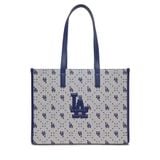  Túi MLB Korea -  Big Diamond Monogram Jacquard Large Tote Bag LA Dodgers Navy - 3AORL013N-07NYL 