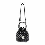  Túi MLB Korea - MONOGRAM JACQUARD BUCKET BAG NEW YORK YANKEES - 3ABMS031N-50BKS 