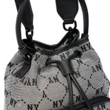  Túi Mlb Korea - MONOGRAM DIA JACQUARD BUCKET BAG - 3ABMS011N-50GRS 