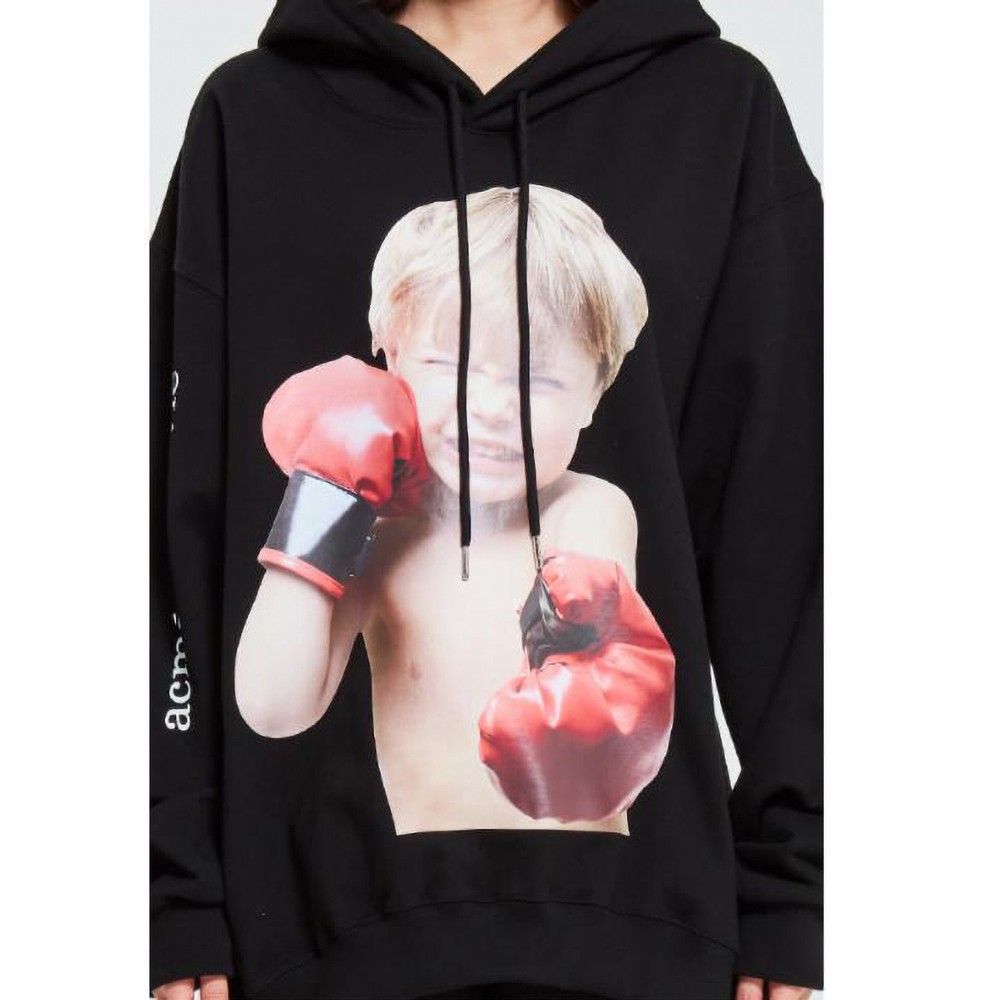  Hoodie - Acmé de la vie - ADLV BABY FACE  HOODIE BLACK BOXING 