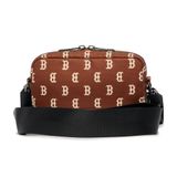  Túi Đeo Chéo MLB Korea - MONOGRAM MINI CROSSBODY BAG BOSTON RED SOX - 3ACRS012N-43BRD 