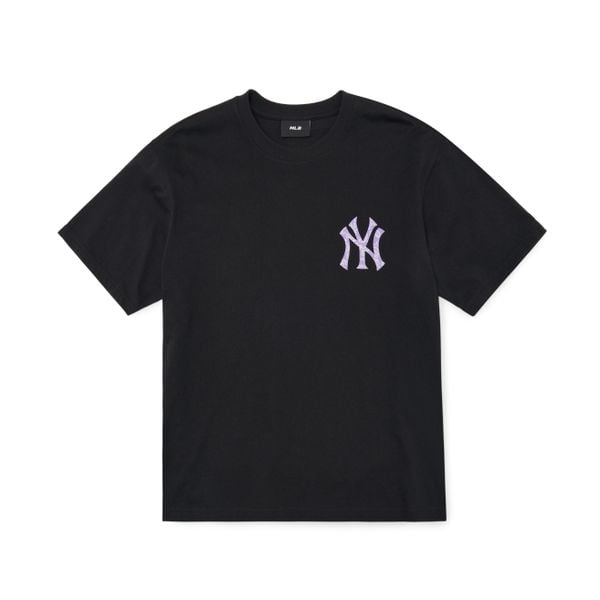  Áo thun MLB - PAISLEY MEGA LOGO T-SHIRT NEW YORK YANKEES - 3ATS53023-50BKS 