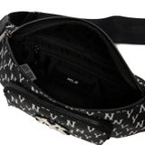  Túi Bao Tử MLB Korea - MONOGRAM HIP SACK NEW YORK YANKEES - 3AHSM012N-50BKS 
