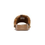  Dép MLB - CHUNKY MOUND FUR WINTER NEW YORK YANKEES BROWN - 3ALPSWS26-50BRD 