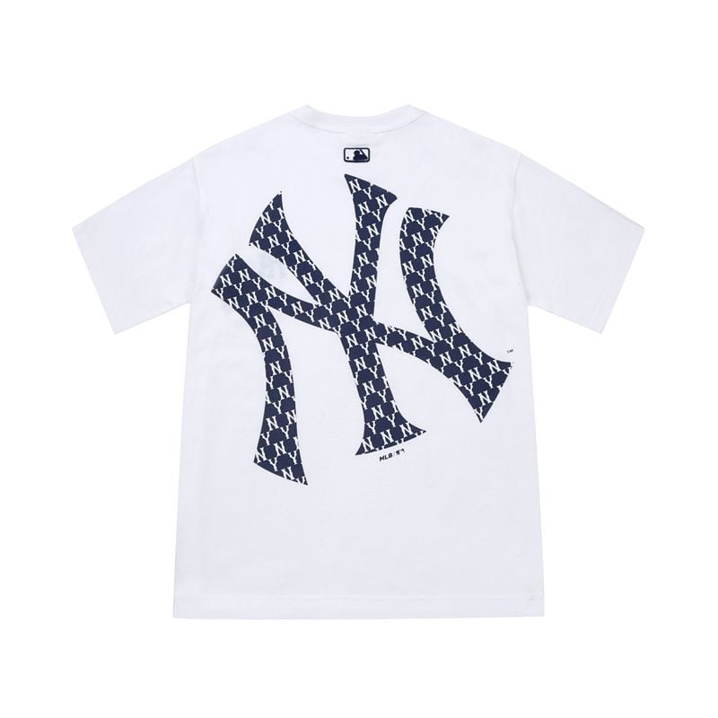  Áo thun MLB -  MONOGRAM - MONOGRAM MEGA-LOGO OVER-FIT SHORT SLEEVE T-SHIRTS - 31TSM2131-50W 