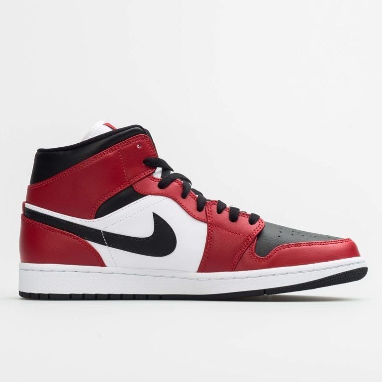  GIÀY NIKE AIR JORDAN 1 MID CHICAGO BLACK TOE - 554724-069 