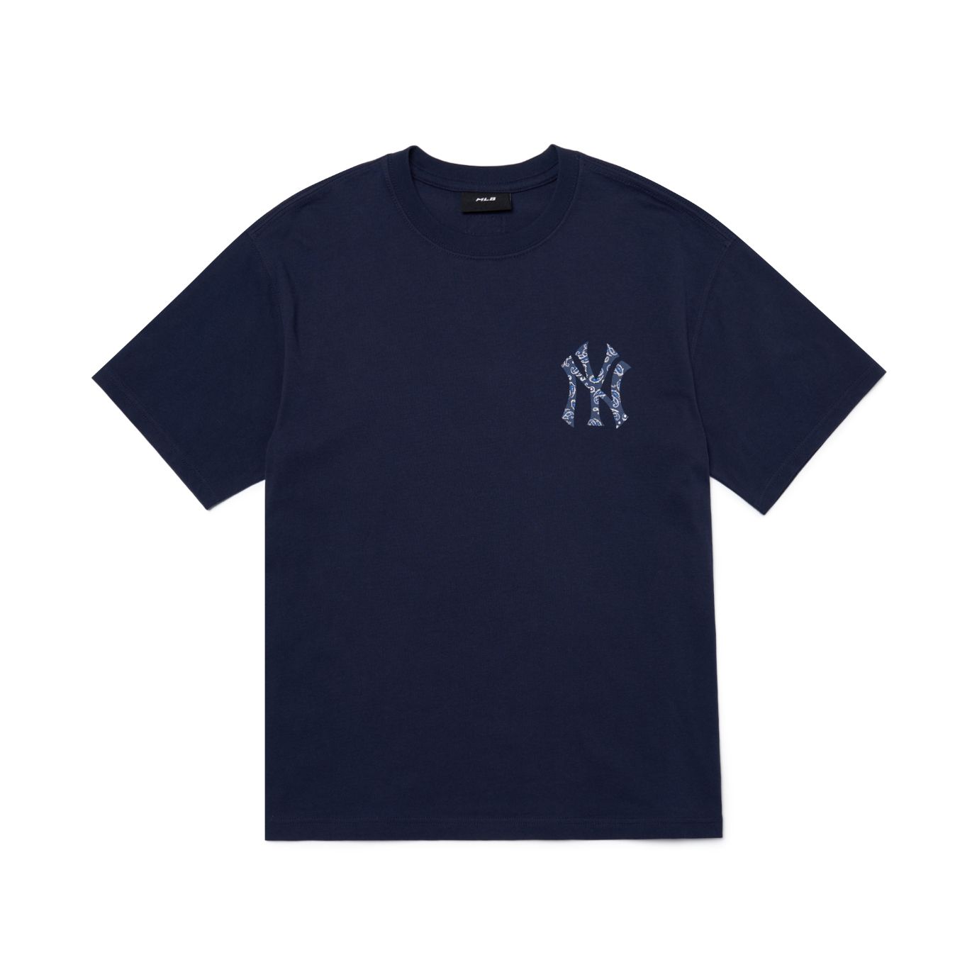 [New Era]★MLB PAISLEY T-SHIRTS New Era New York Yankees Paisley Logo Tee - ShopStyle T-shirts