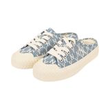  GIÀY MLB - Playball Origin Mule -  Monogram Denim White - 32SHSD111-50U 