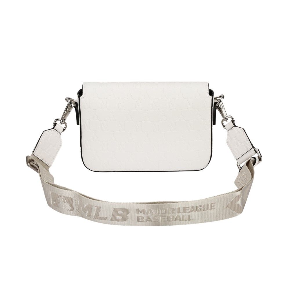 Túi đeo MLB Sling Bag Monogram Embo  Trắng  Neo Shop