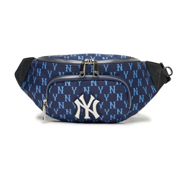 Túi Bao Tử MLB Korea - MONOGRAM HIP SACK NEW YORK YANKEES - 3AHSM012N-50NYL