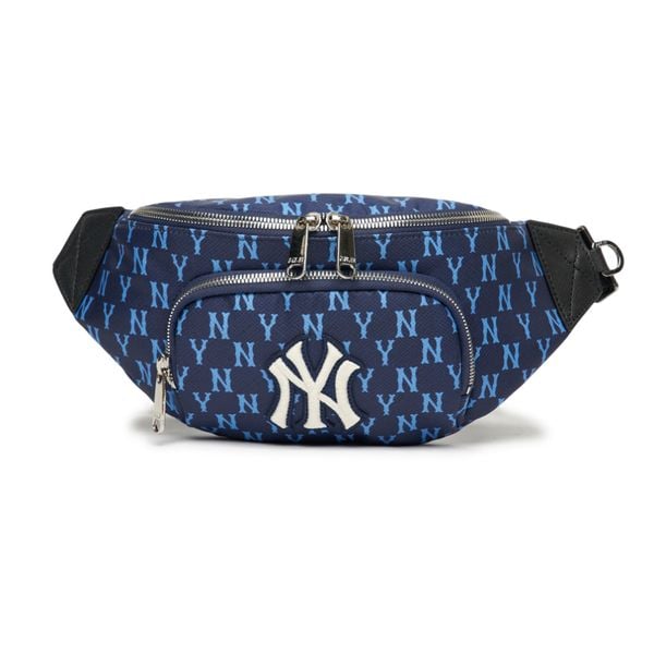  Túi Đeo Chéo MLB Korea - MONOGRAM HIP SACK NEW YORK YANKEES - 3AHSM012N-50NYL 