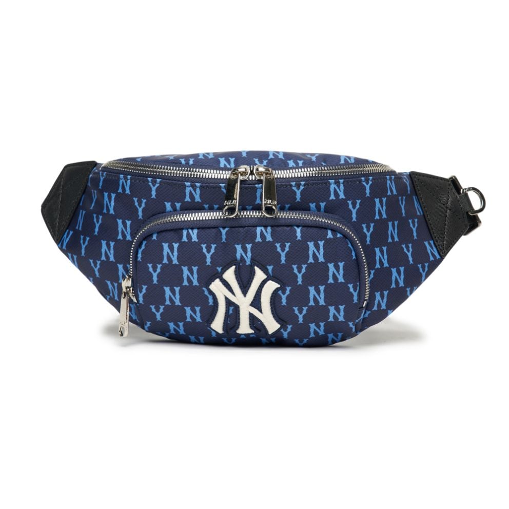 Túi Bao Tử MLB Korea - MONOGRAM HIP SACK NEW YORK YANKEES
