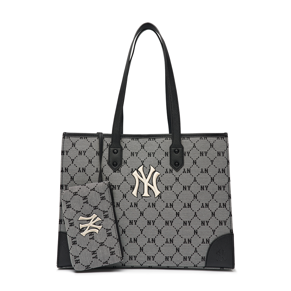 Túi - MLB Korea - MONOGRAM DIAMOND JACQUARD SHOPPER BAG NEW
