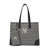  Túi - MLB Korea - MONOGRAM DIAMOND JACQUARD SHOPPER BAG NEW YORK YANKEES - 3AORL021N-50GRS 