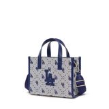  Túi MLB Korea - Big Diamond Monogram Jacquard Small Tote Bag LA Dodgers L.Navy - 3AORS013N-07NYL 