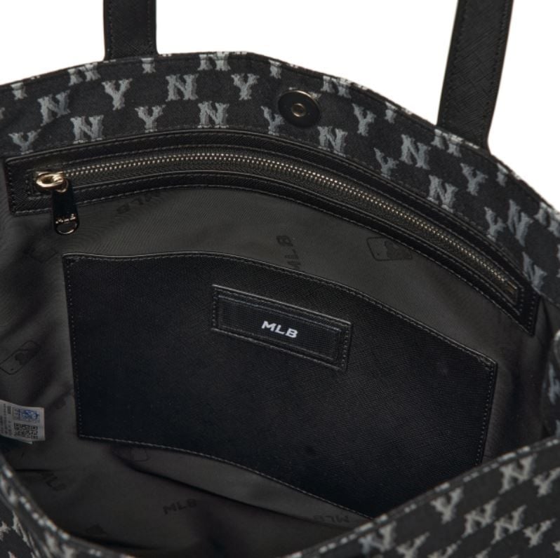 Túi - MLB Korea - TOTE MLB MONOGRAM JACQUARD SHOPPER BAG NEW