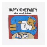  Áo thun ADLV - HAPPY HOME PARTY SHORT SLEEVE T-SHIRT WHITE 