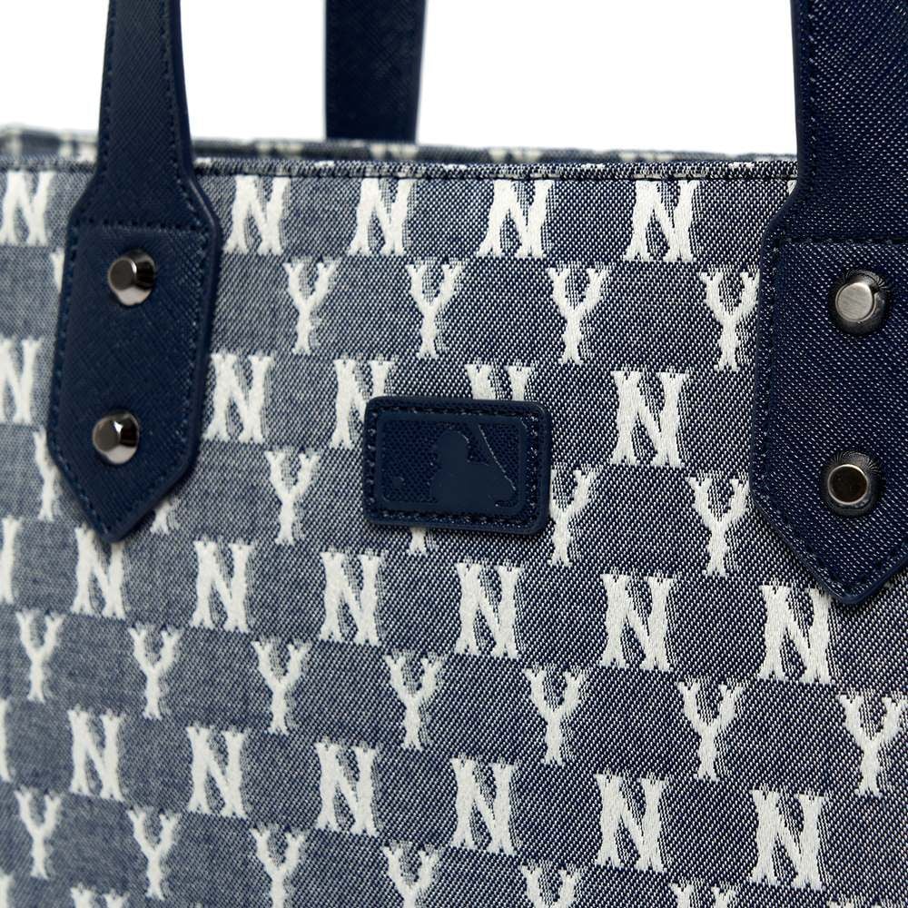  Túi MLB Korea - TOTE MLB MONOGRAM JACQUARD SHOPPER BAG NEW YORK YANKEES - 3AORL031N-50NYS 