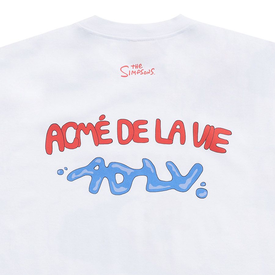  Áo thun ADLV x SIMPSONS - Surfing Lisa White Tee 