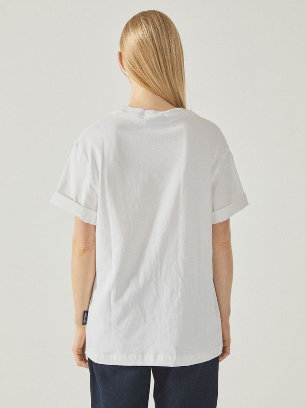  Set Áo Thun WHOAU [Nữ] - (2PACK)Steve Head Patch T-shirt - WHRAF2352U 