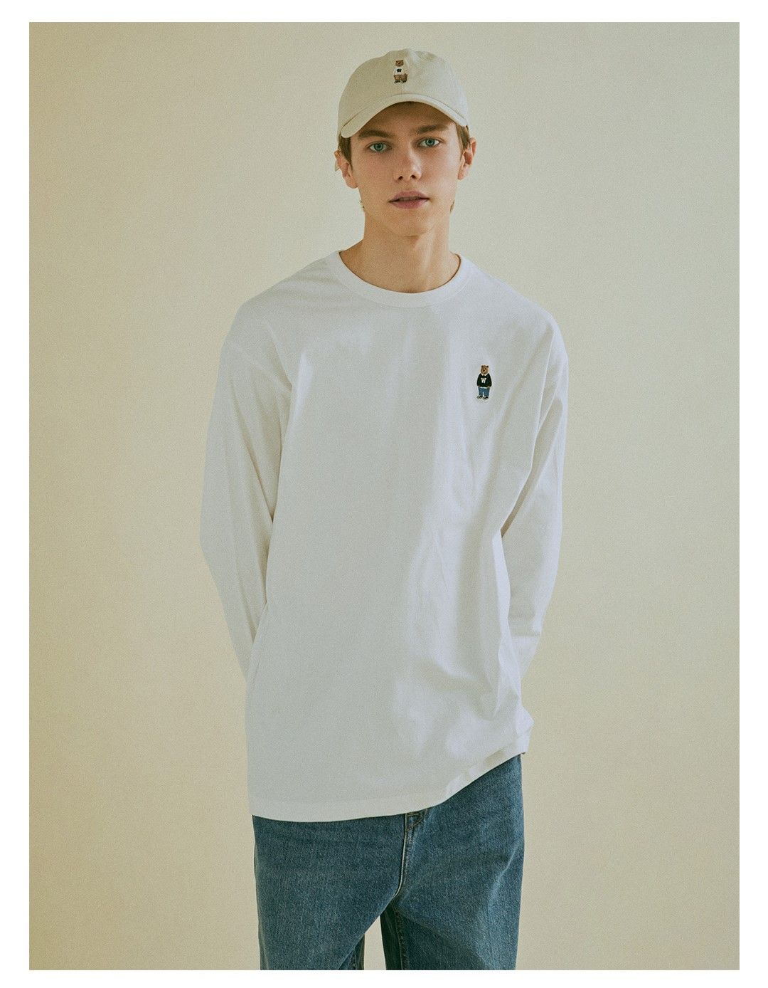 Áo Sweater WHOAU - Steve Long Sleeve Solid Colored