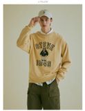  Áo Sweater WHO.A.U - Brushed Big Steve Patch Sweatshirt - WHMWC4911U 