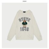  Áo Sweater WHOAU - Brushed Big Steve Patch Sweatshirt - WHMWC4911U 
