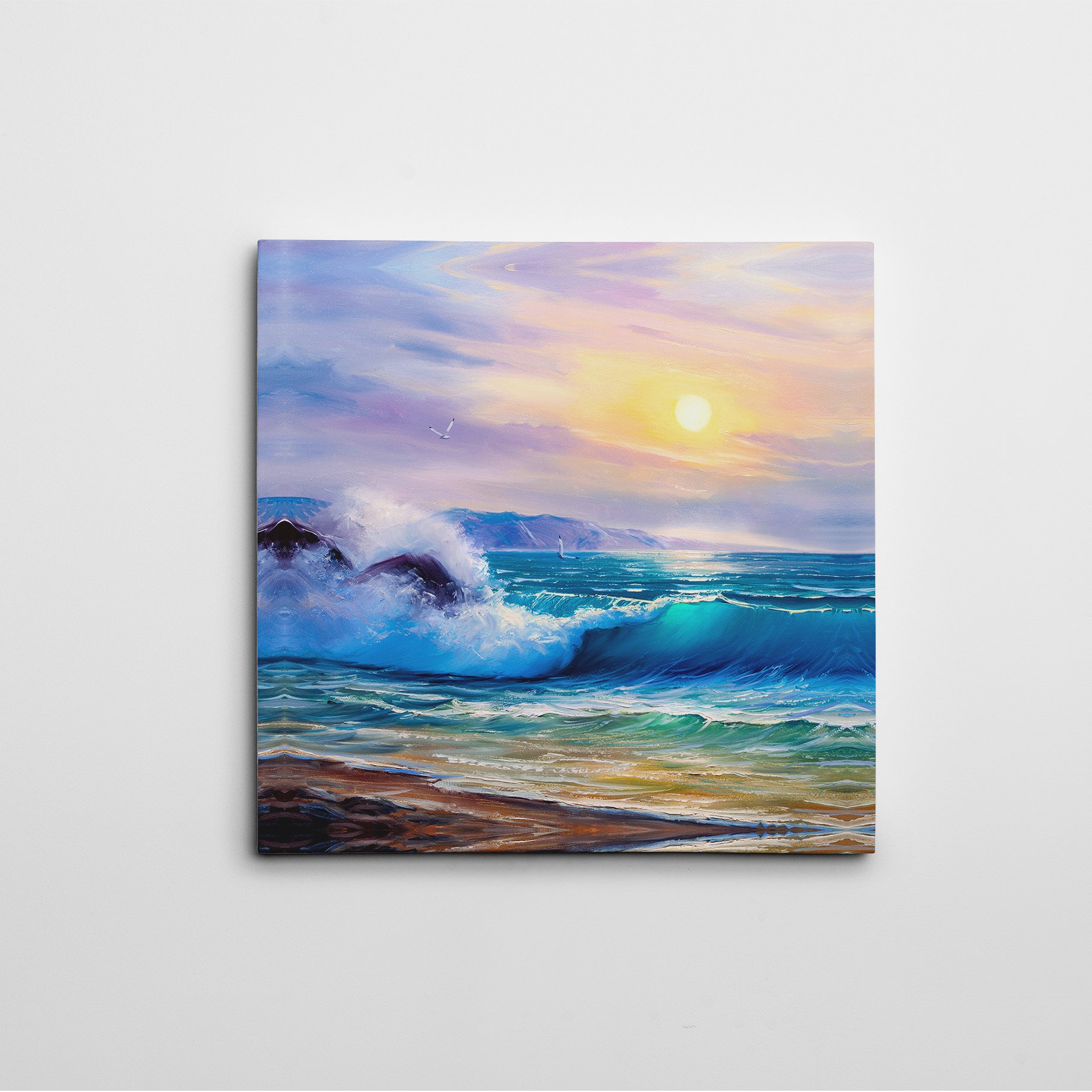 Tranh phong cảnh biển - 001 – Thanh Dat printing