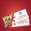 In thẻ voucher giảm giá