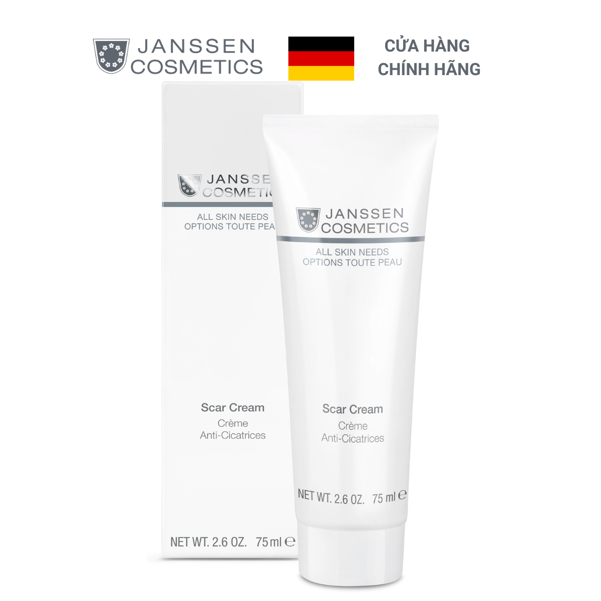  Kem trị sẹo Janssen Cosmetics Scar Cream 75ml 