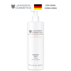 Toner cân bằng và trắng sáng da -  janssen cosmetics melafadin toner 500ml