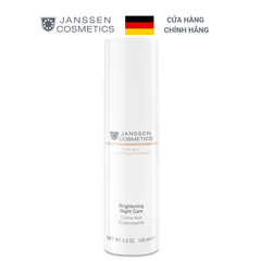 Kem dưỡng trắng da ban đêm Janssen Cosmetics Brightening Night Care 150ml