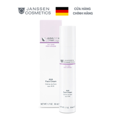 Kem chăm sóc ban đêm da dầu Janssen Cosmetics AHA Face Cream 50ml