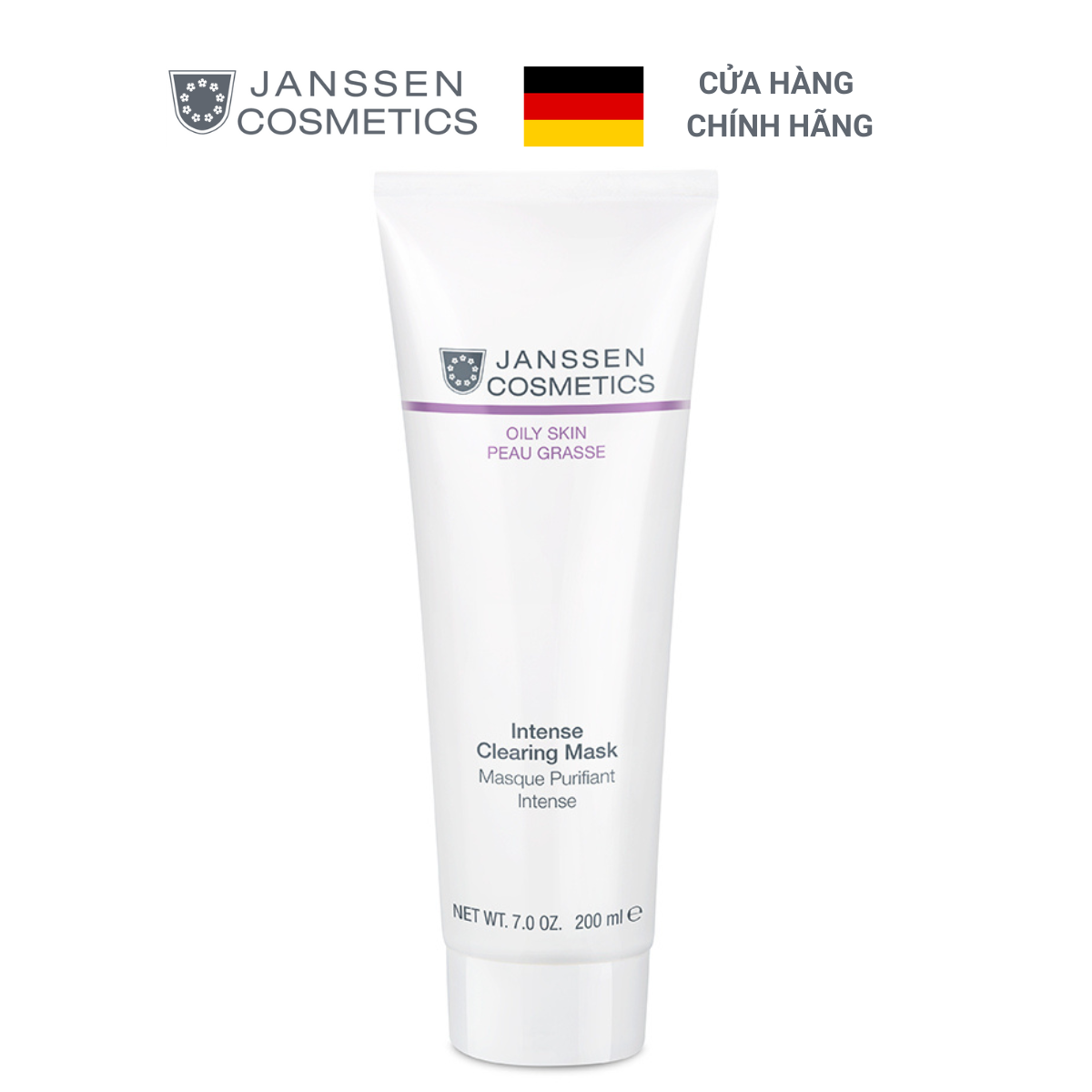  Mặt nạ làm sạch sâu - Janssen Cosmetics Intense Clearing Mask 200ml 