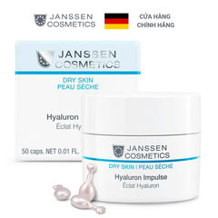 Viên nang cấp ẩm chuyên sâu tức thì da khô - Janssen Cosmetics Hyaluron Impulse 50 viên