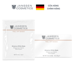 Mặt nạ lột sáng da Janssen Cosmetics Botanica White Mask 10 x 30g