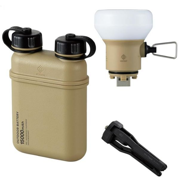 COMBO NESTOUT [ Sạc Dự Phòng 15000mAh + Đèn LED 7.5W ]