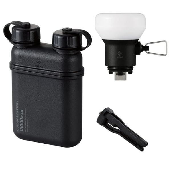 COMBO NESTOUT [ Sạc Dự Phòng 15000mAh + Đèn LED 7.5W ]