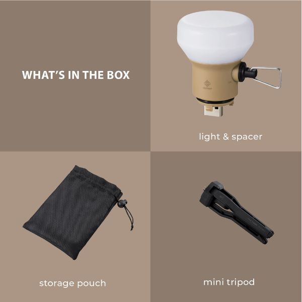 COMBO NESTOUT [ Sạc Dự Phòng 10000mAh + Đèn LED 7.5W ]