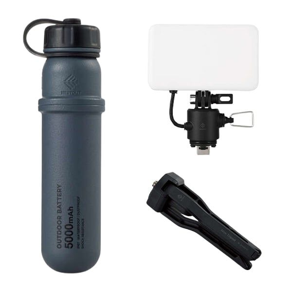 COMBO NESTOUT [ Sạc Dự Phòng 5000mAh + Đèn LED 12W ]