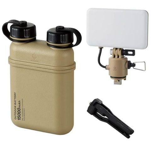  COMBO NESTOUT [ Sạc Dự Phòng 15000mAh + Đèn LED 12W ] 