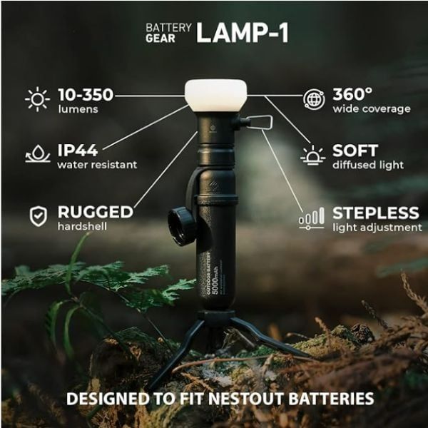 COMBO NESTOUT [ Sạc Dự Phòng 5000mAh + Đèn LED 7.5W ]