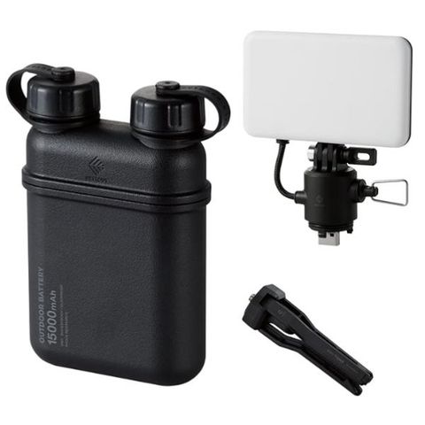  COMBO NESTOUT [ Sạc Dự Phòng 15000mAh + Đèn LED 12W ] 